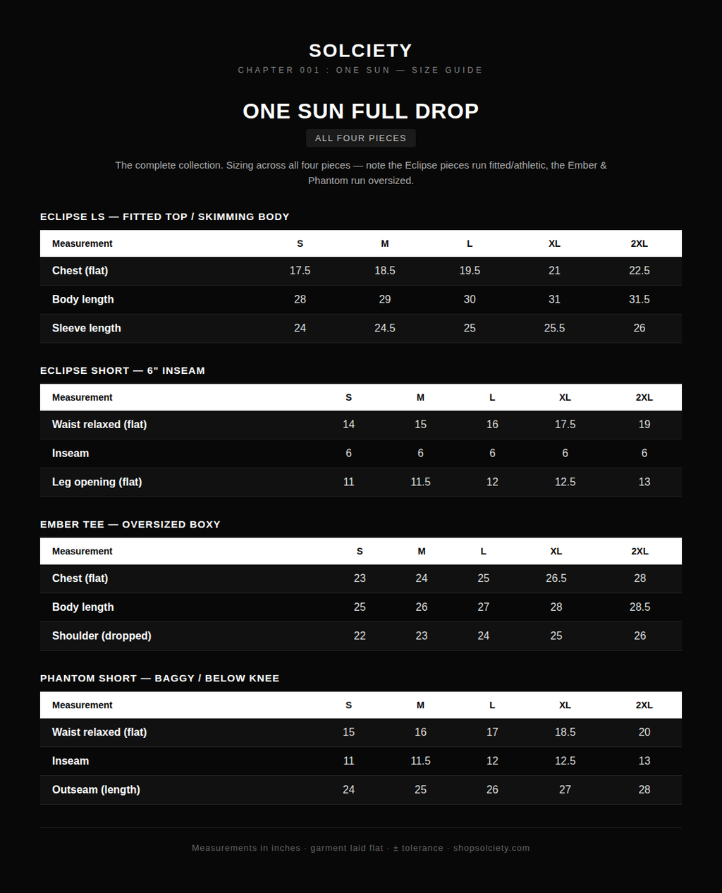 ONE SUN Full Drop — Chapter 001
